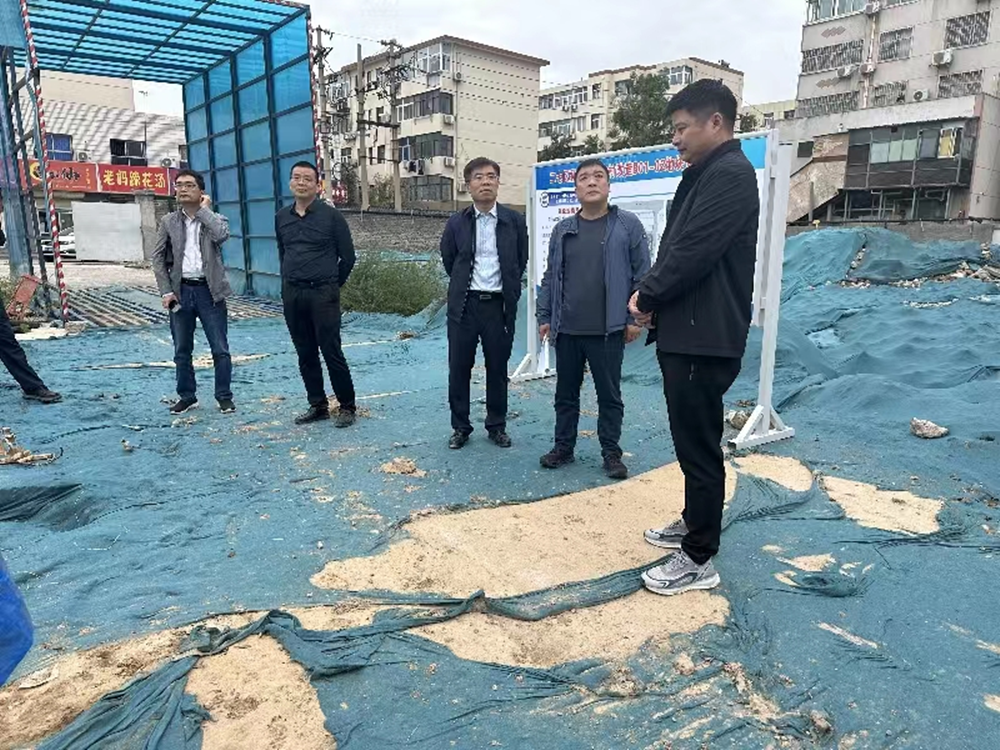 乐鱼手机网页版登录入口-乐鱼(中国)
负责人汪洋到孙八砦城中村改造项目调研项目建设工作