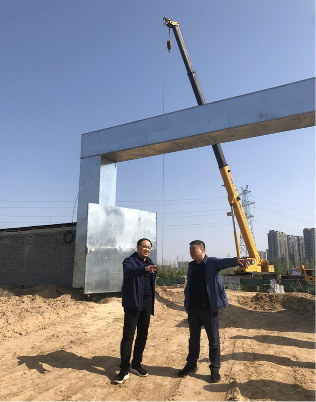 乐鱼手机网页版登录入口-乐鱼(中国)
党委委员、副总经理张岩到侯寨新镇区安置区调研项目建设工作
