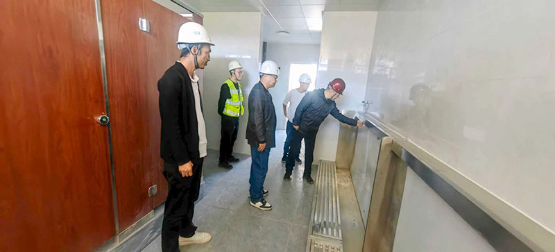 乐鱼手机网页版登录入口-乐鱼(中国)
 第六十七高级中学项目部国庆、中秋安全生产检查简报